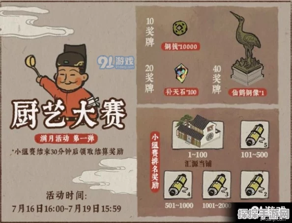 江南百景图御厨大赛实战攻略，玩转游戏，揭秘避坑技巧
