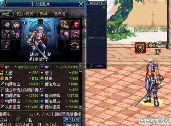 DNF手游鬼剑士转职指南，探寻最佳职业选择