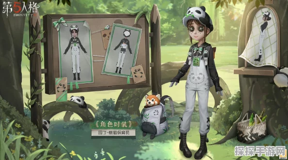 手游资讯，第五人格园丁熊猫保育员皮肤详细解析