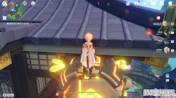 原神稻妻城主城楼顶登顶攻略，探索神秘之巅