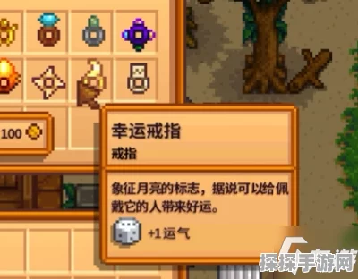 星露谷物语手游戒指效果全面解析，解锁你的专属魅力