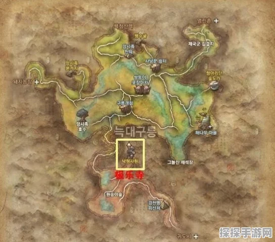 剑灵手游新版本揭秘，永生寺院广场地图详解