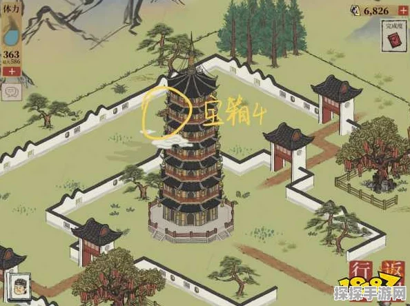 手游资讯，江南百景图探险宝箱位置全攻略