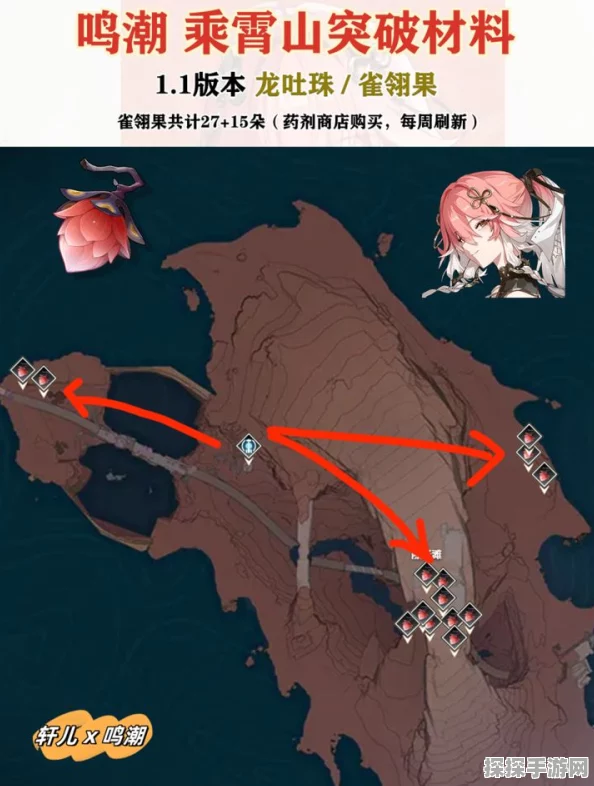 鸣潮龙吐珠稀有道具速刷指南，高效采集路线全解析