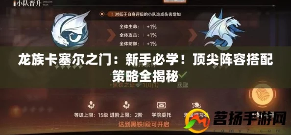 龙族卡塞尔之门，全面攻略！解锁高效升阶与角色强化之道