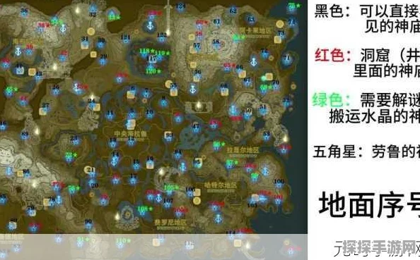 塞尔达传说，王国之泪神像位置全解析
