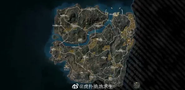 绝地求生泰戈新地图攻略，掌握资源分布，称霸战场