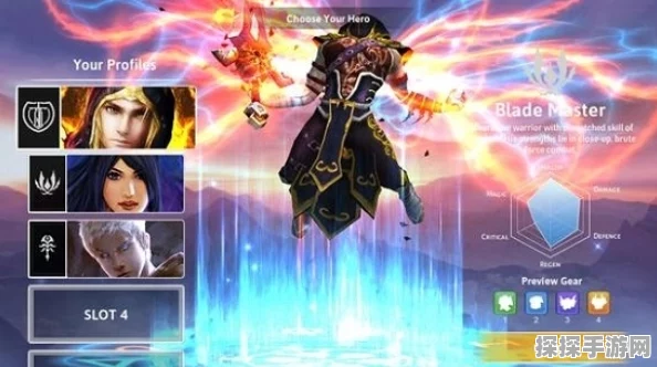 黎明之刃，自由战斗魔幻题材动作竞技手游震撼登场