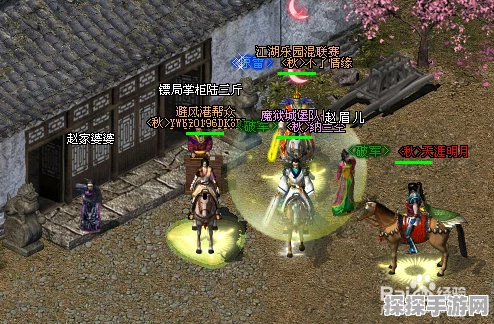剑侠世界，起源全新活动模式结伴夺宝护镖车震撼上线