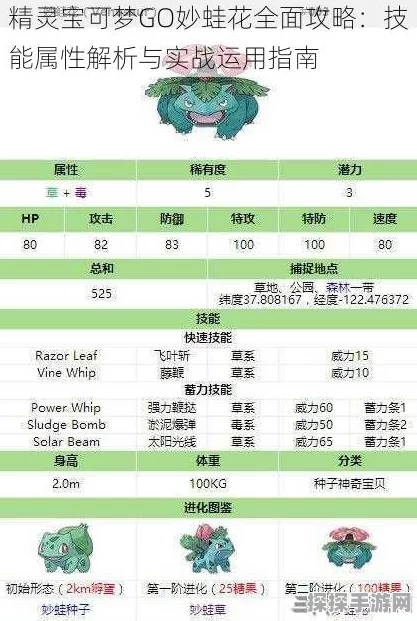 宝可梦大探险，妙蛙花藤鞭技能学习全攻略