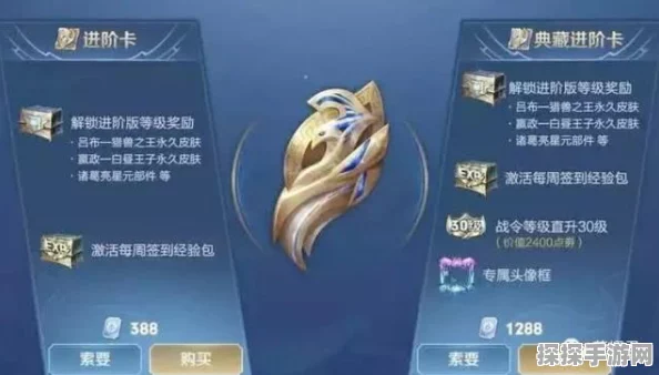 王者荣耀进阶卡与典藏进阶卡，哪款更值得购买？