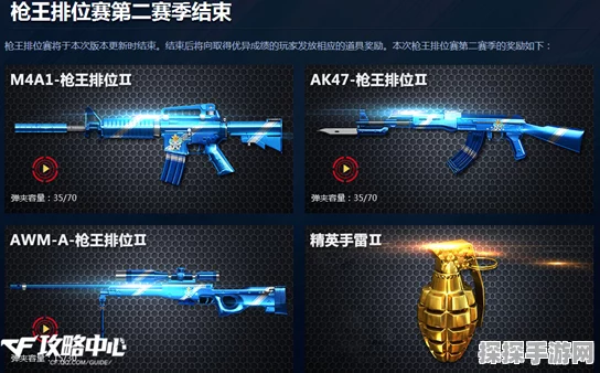 CF枪王排位2 AWMA弹夹容量揭秘