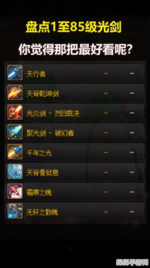 地下城与勇士手游资讯，探寻橙色光剑天行者的掉落之谜