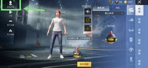 和平精英男女角色更换方法详解，轻松打造个性化游戏形象