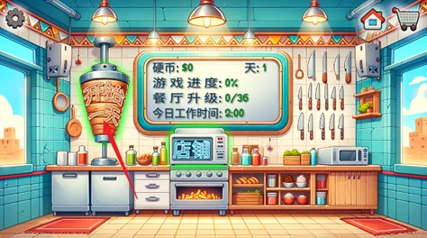 沙威玛传奇先升级物品攻略，打造高效餐厅的秘诀