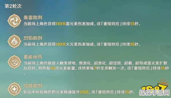 原神片剂深研活动攻略，荒草的泛调性通关全解析