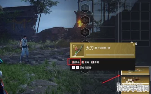 永劫无间手游，详解界面更换武器步骤，提升战斗效率
