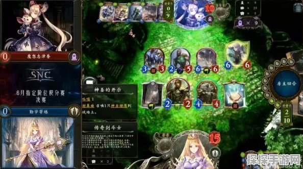 影之诗SNC海选杯赛A组，萌妹伊格尼斯的晋级之路与梦想爱情的交织篇章