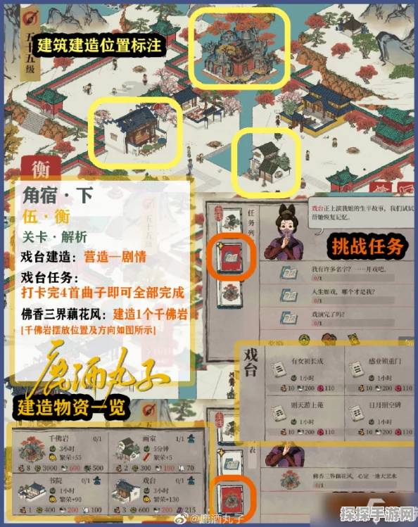 手游资讯，江南百景图徽商全任务玩法深度解析
