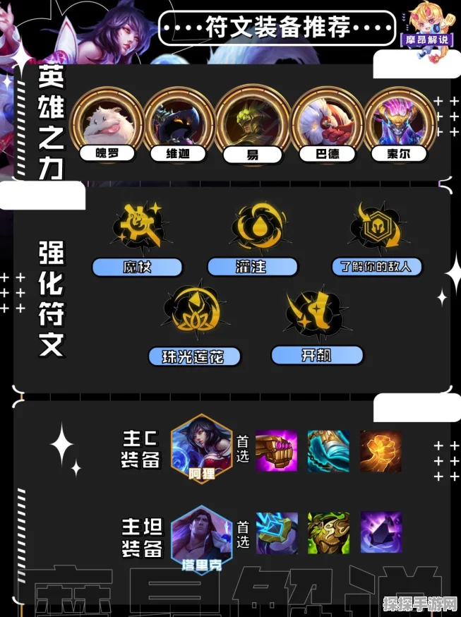 手游资讯，金铲铲之战阿狸装备搭配全攻略