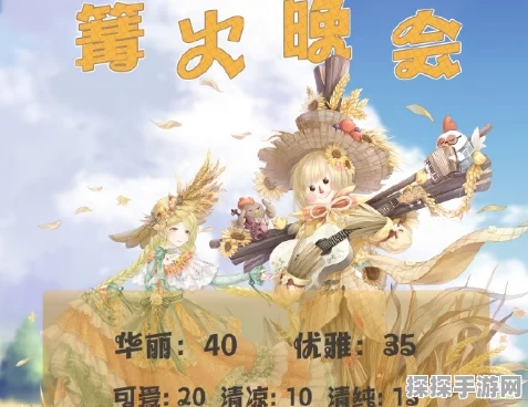 手游资讯，奇迹暖暖篝火晚会高分搭配攻略独家揭秘