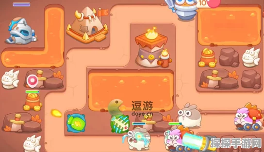 保卫萝卜4饿龙传说第42关通关攻略，策略与技巧并重