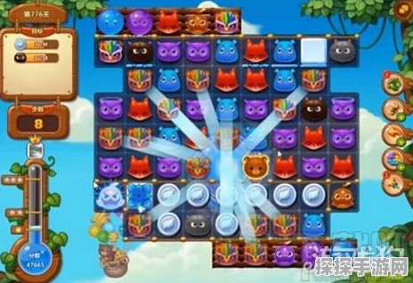 开心消消乐跳关攻略，环境天气影响下的战术调整