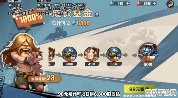 手游资讯，合金弹头觉醒声望8级充值攻略详解