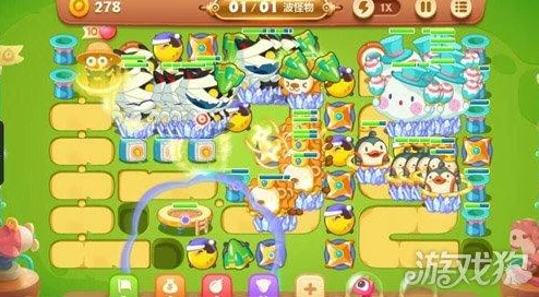 保卫萝卜3游乐场第14关金萝卜攻略详解及达成秘籍