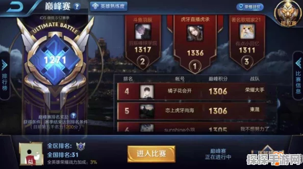 王者荣耀巅峰赛奖励领取指南及体验服巅峰赛奖励详解