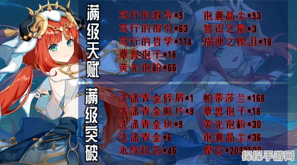原神妮露特殊料理食谱获得方法全解析
