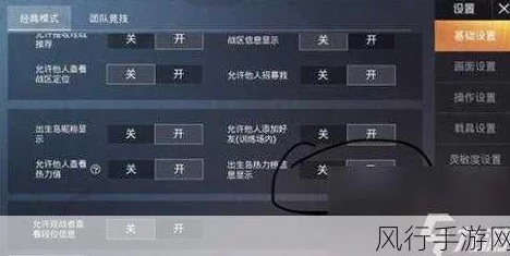 和平精英隐藏在线功能揭秘，玩家隐私保护再升级