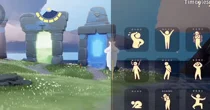 光遇动作升级教程，如何优雅地使用二级动作