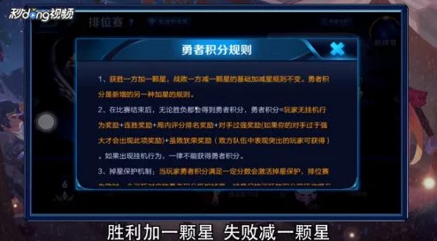 王者荣耀赛末冲刺全攻略，勇者积分翻倍机制及冲分奖励深度解析