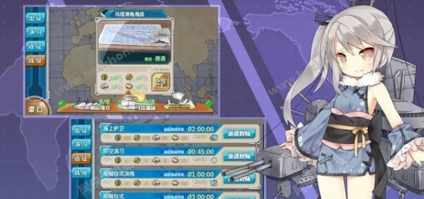 战舰少女R新手福音，全面解析简易配装攻略，驰骋海域不再是梦