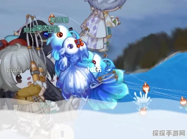 奥比岛手游资讯，揭秘东海如意龙鱼的垂钓秘境