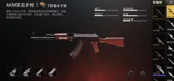 绝地求生刺激战场深度攻略，AKM压枪绝技大揭秘，助力玩家资源管理效率飞升