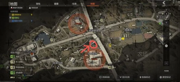 手游资讯，揭秘暗区突围农场二楼哨站位置