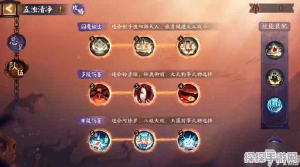 阴阳师手游资讯，百鬼乱狱第六关通关秘籍大公开