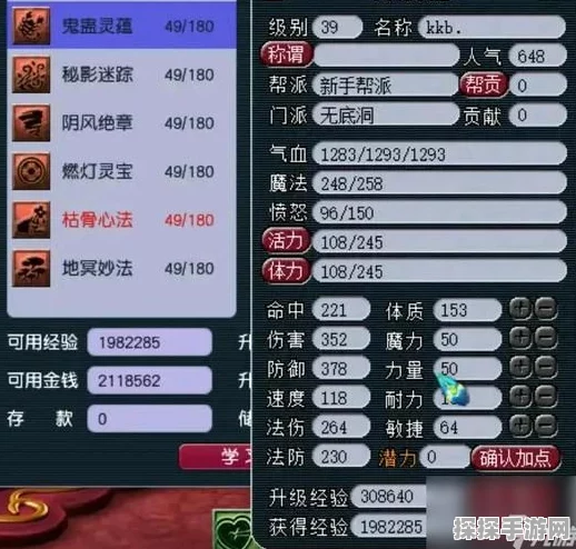 梦幻西游WZ加点全攻略，打造你的专属战斗风格