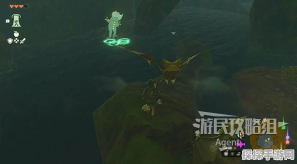 塞尔达传说王国之泪新探索，光亮霍拉鱼现身塔菲亚高地洞窟