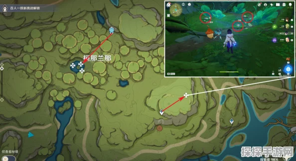 原神月莲采集路线全攻略，助你高效收集珍贵材料