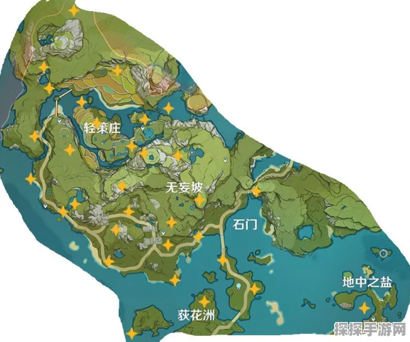 原神全地图岩神瞳分布收集攻略