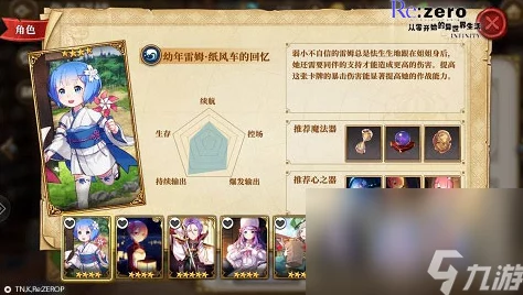 Re:0手游幼年拉姆心器选择与推荐攻略深度解析