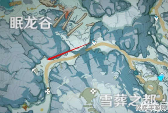 手游资讯指令，原神雪山山顶路线全解析