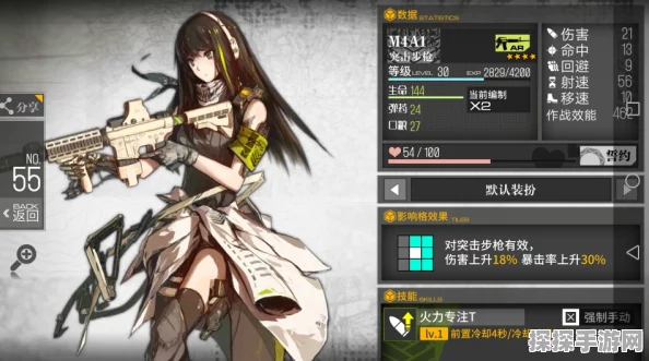 M4A1小公主闪耀战术之巅，少女前线新版本辉煌征途深度解析