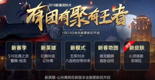 王者荣耀新赛季资讯速递，全新征程即将开启