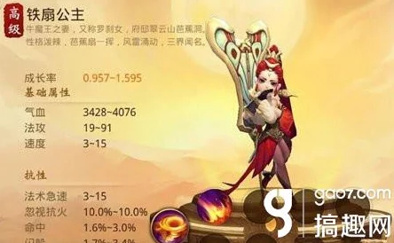 大话西游手游，铁扇公主加点全攻略