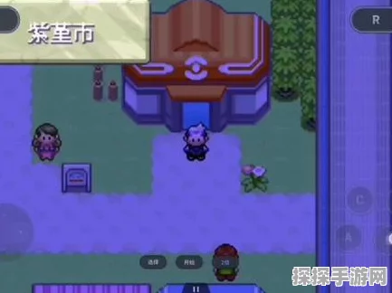 手游资讯，口袋妖怪极光石——紫堇市的探索之旅
