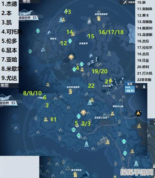 手游资讯，全面解析幻塔冰矿石采集点与刷新机制